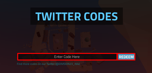 FLASHPOINT ALPHA enter codes box