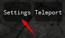 The Settings button in FNaF: Universe RP 2