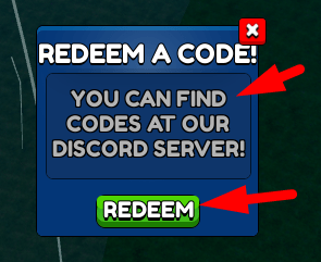 The code redeeming interface in Gate Fruit