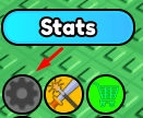 The Settings button in Get +1 Skill Point Every Second