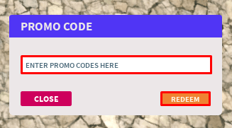 Gucci Town enter codes box