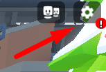The settings icon in Gun Warriors