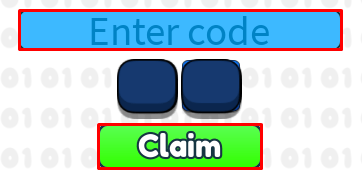 Gym Showdown Simulator enter code box