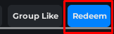 Hangout Follow redeem button