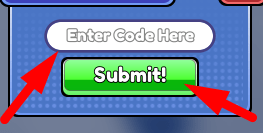 The code redeeming interface in Head Soccer Simulator