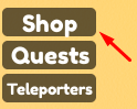 The Shop button in Hide the Body