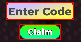 Horror Tower Defense enter codes box