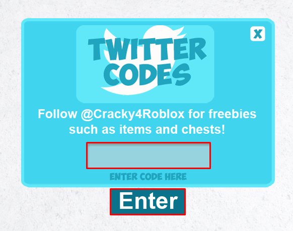 Icebreaker enter code box