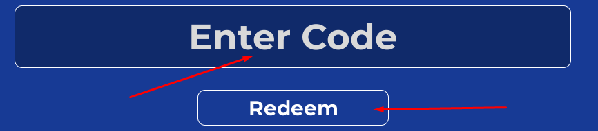Enter Code box and Redeem button to redeem codes in Indeed: Job City