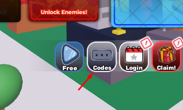 The Codes button in Launch!