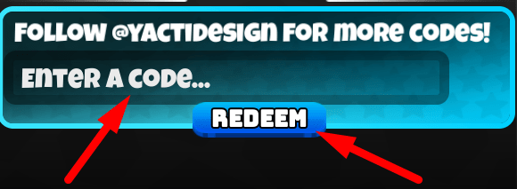 The code redeeming interface in Launch Into Space Simulator