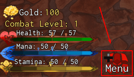 Legends Rewritten menu button