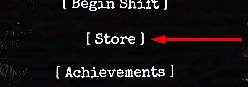 The Store button in Looking Out