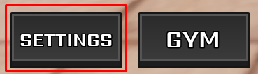 Looksmax and Mog settings button