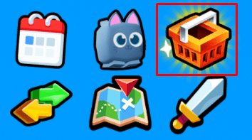 Lucky Block Legends shopping basket icon