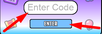 The code redeeming interface in Math Wall Simulator