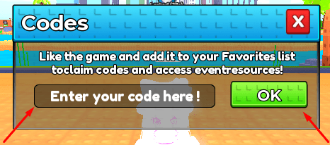 The Enter your code here ! box and OK button in Merge a Po