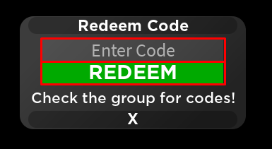 Military Tycoon enter codes box