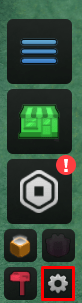 Miner's Haven settings button