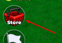 The Store button in Missile Tycoon