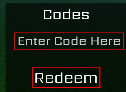 Multiverse Reborn enter codes box
