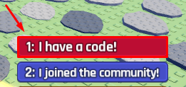 My Frog Pond I have a code button
