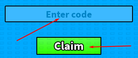 Enter Code box and Claim button to redeem codes in My Japanese Food Stand