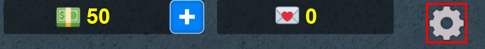 My Supermarket settings button