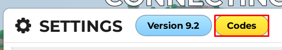 Neighbors codes button