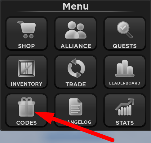 The menu interface in Noob Army Tycoon