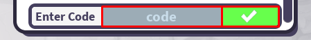 Noob Factory Simulator enter codes box