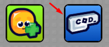 The code button in OneBlock's settings menu