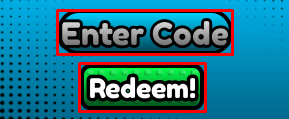 Outrun a Speedster enter codes box and redeem button