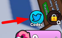 The Codes button in Overhead Press Simulator