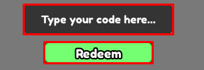 Parasite.exe enter codes box and redeem button
