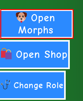 Pets World open morphs button