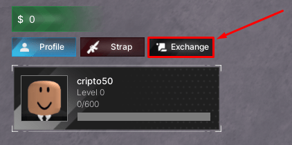 Planks exchange button