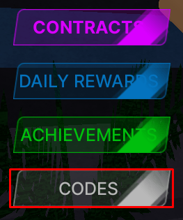 Planks codes button