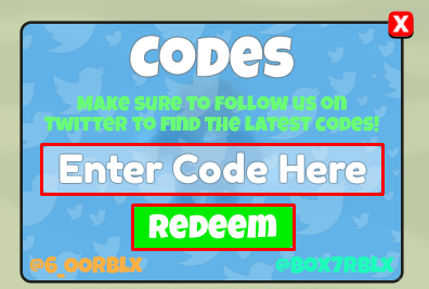 Poo Tycoon enter codes box