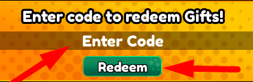 The code redeeming interface in Prota Simulator