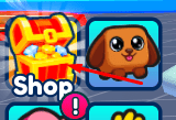 Shop icon in Ragdoll Training
