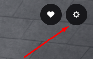 The settings icon in Raise a Protogen 2