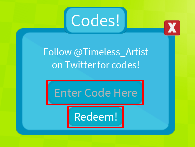 Ramen Simulator enter codes box