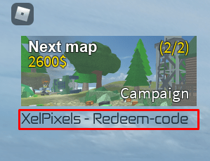 Reason 2 Die enter code box