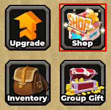 RNG War TD shop button