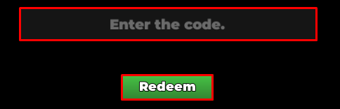 RNG War TD enter codes box