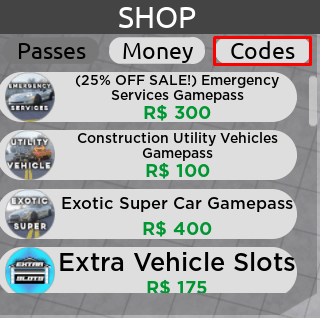 Roanoke VA codes button