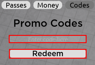 Roanoke VA enter codes box
