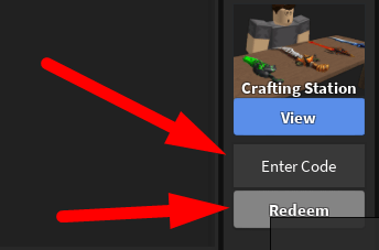 The code redeeming interface in Rose's Murder Mystery 2