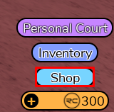 RS Tennis shop button